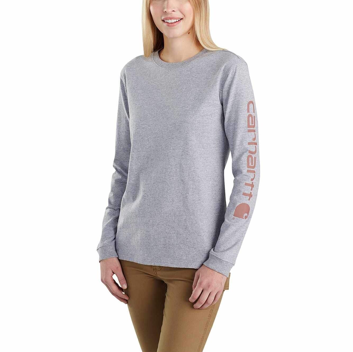 WK231 Workwear Sleeve Logo Long-Sleeve T-Shirt