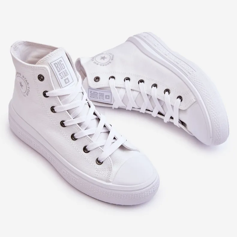 Women's High Sneakers Big Star LL274A183 White