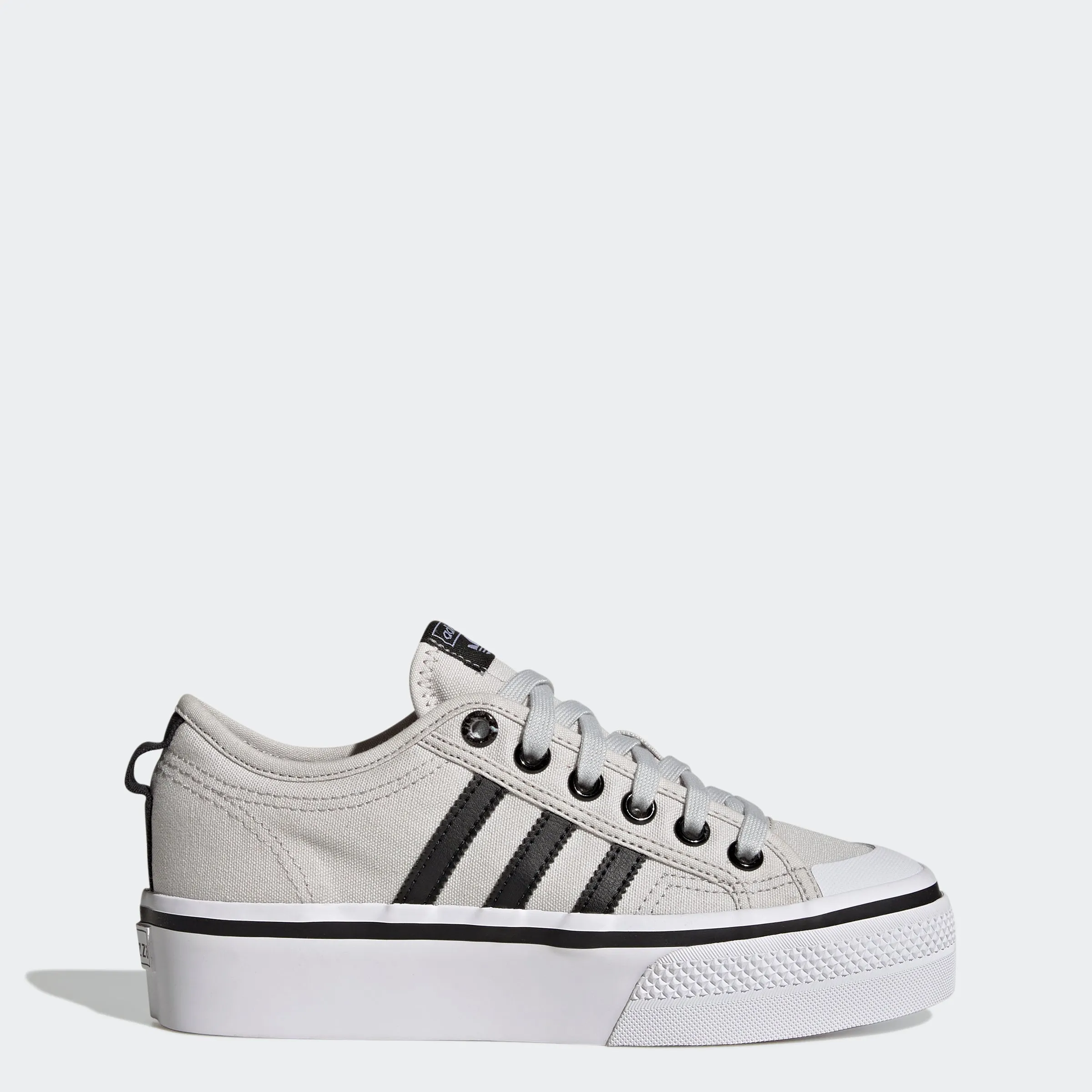 Women's adidas Originals Nizza Platform Shoes Grey