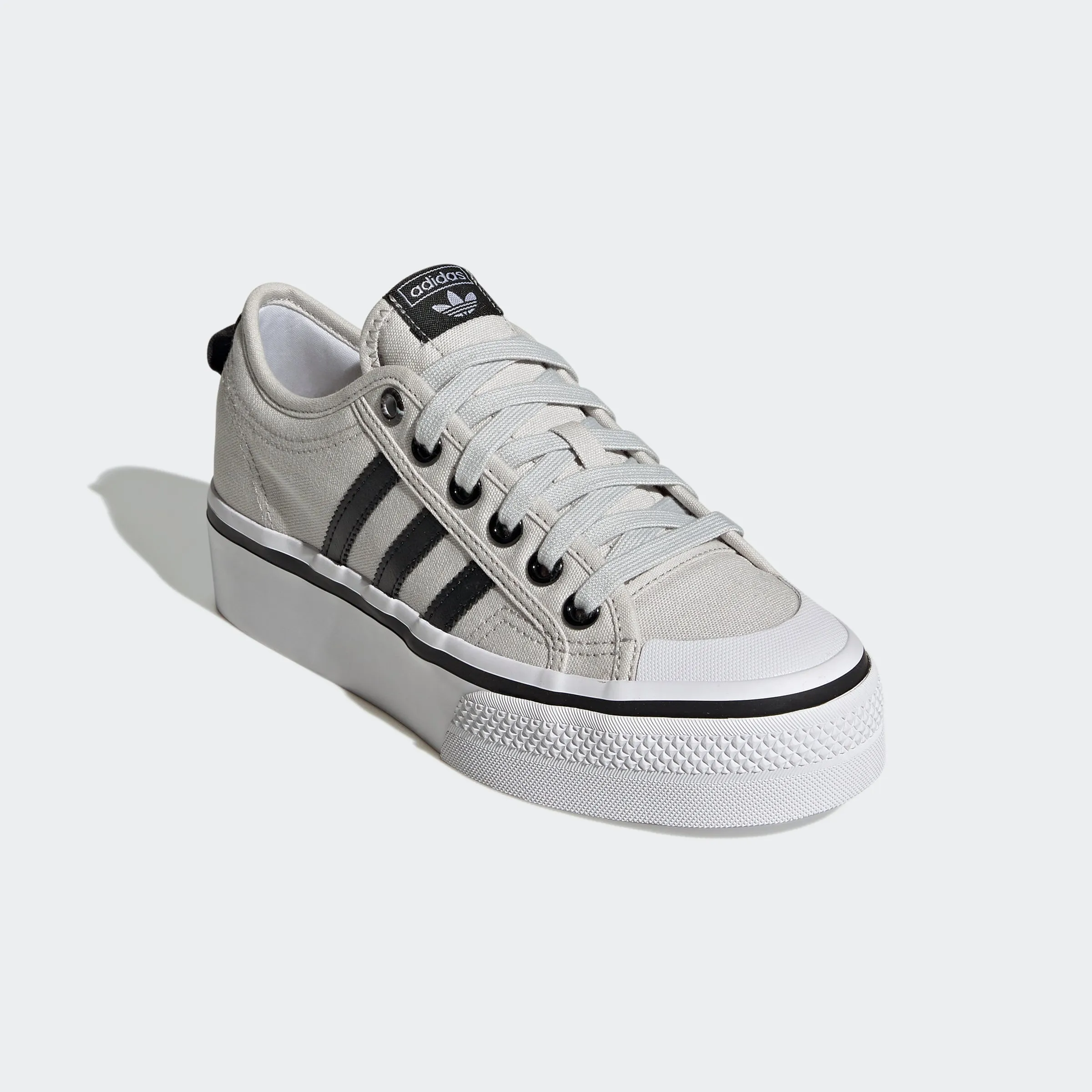 Women's adidas Originals Nizza Platform Shoes Grey