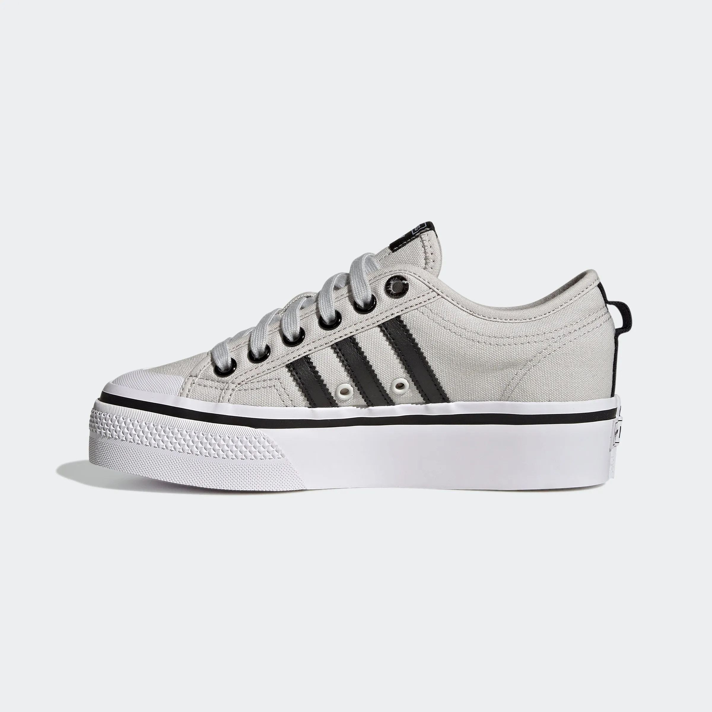 Women's adidas Originals Nizza Platform Shoes Grey