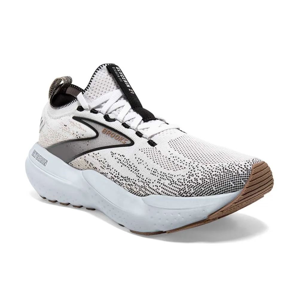 Women's Glycerin StealthFit 21 Running Shoe - White/Grey/Black - Regular (B)