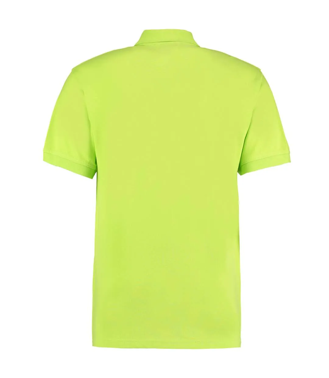 Workwear mens short sleeve polo shirt lime Kustom Kit