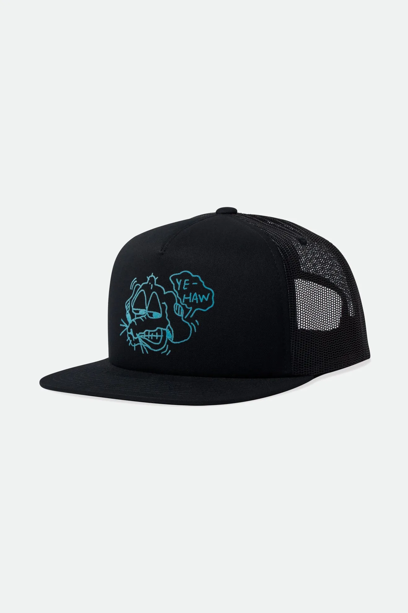 Ye-haw MP Trucker Hat - Black/Black